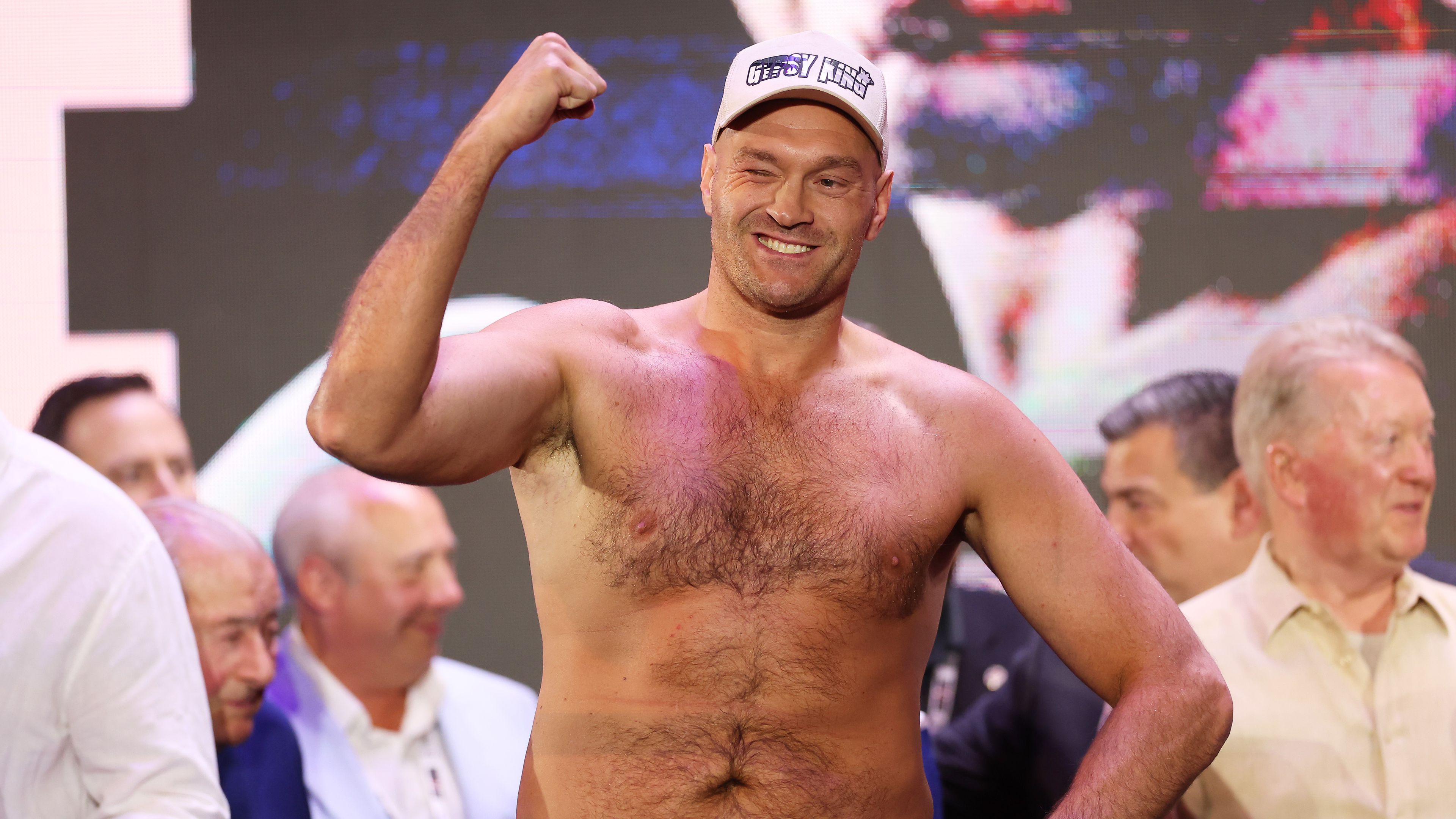 Tyson Fury rájött, mi a siker titka az Uszik elleni visszavágón: fogyasztás helyett hízni kell!