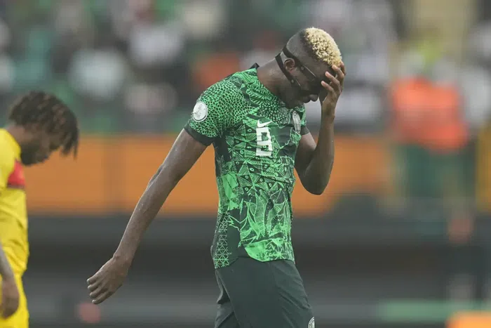 A Victor Osimhen vezette Nigéria nehéz helyzetből várja az utolsó két mérkőzést (Fotó: supersport.com)