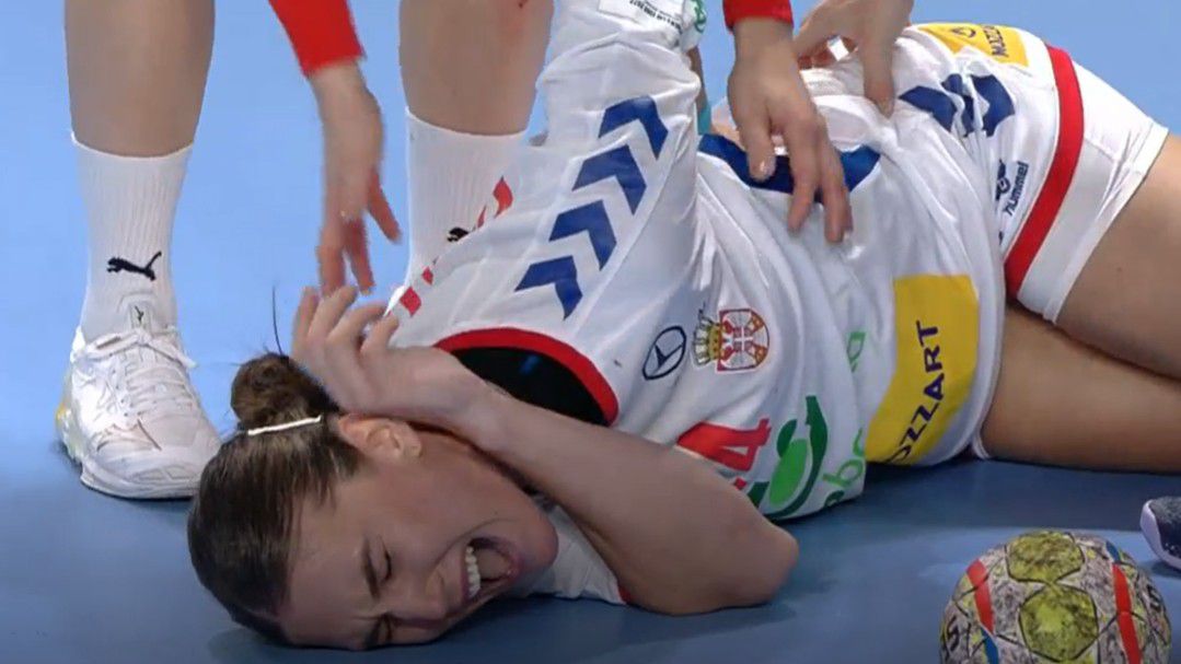 Jovana Kovacsevics számára véget ért az Eb-szereplés (Fotó: M4 Sport)