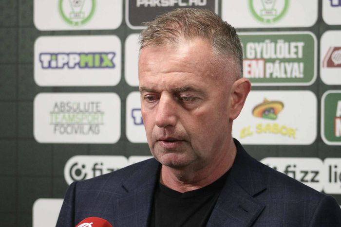 Révész Attila nem rejtette véka alá a véleményét. Fotó: Kisvárda FC