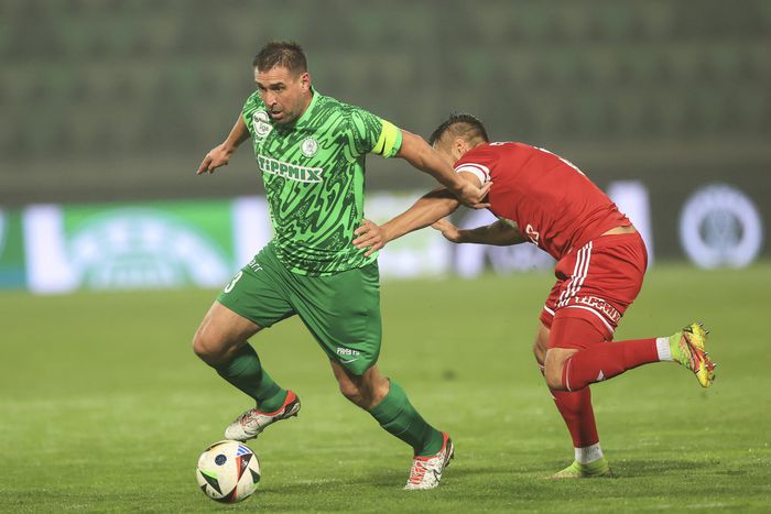 Böde Dániel a második szezonbeli bajnoki gólját szerezte. Fotó: Paksi FC