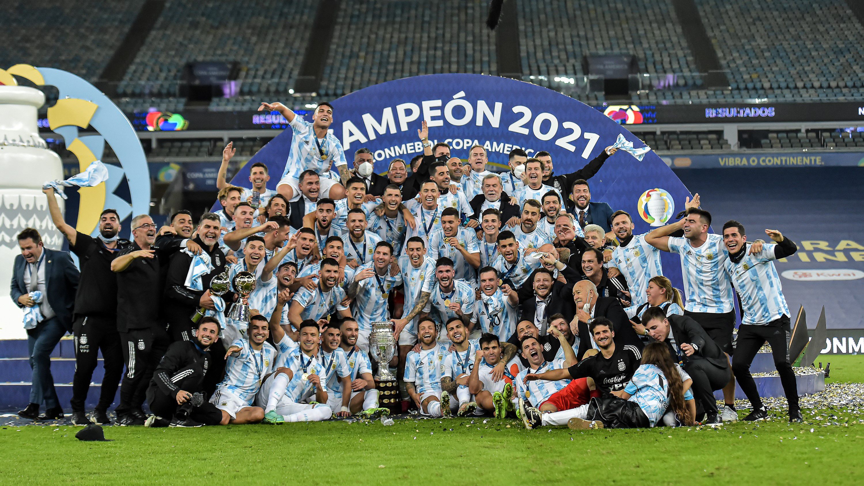 Az előző Copa Américát Argentína nyerte – Brazíliában...
