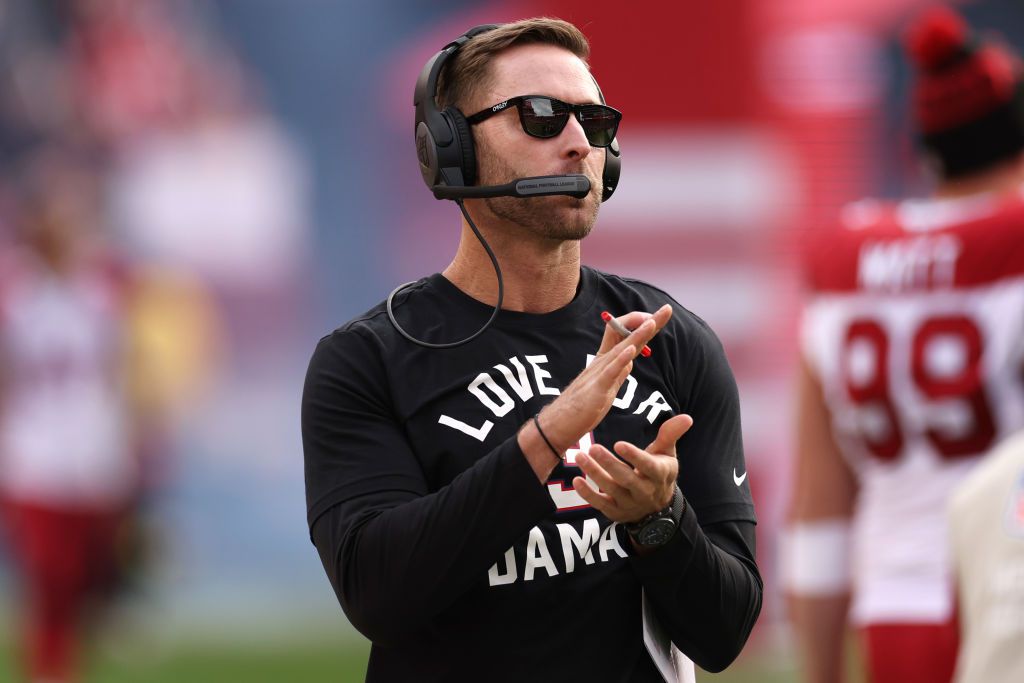 Már nem Kliff Kingsbury az Arizona Cardinals vezetőedzője. Ő a második szakember, akit az alapszakasz után kirúgtak az NFL-ben (Fotó: Getty Images)