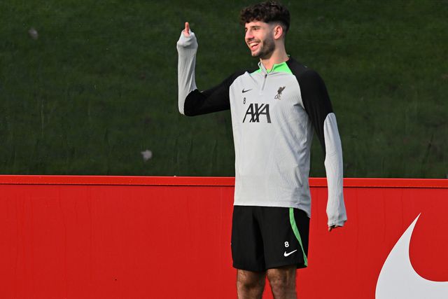Szoboszlai Dominik újra edzésbe állt Liverpoolban