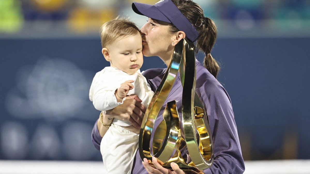 Bella büszke lehet az édesanyjára (Fotó: WTA)