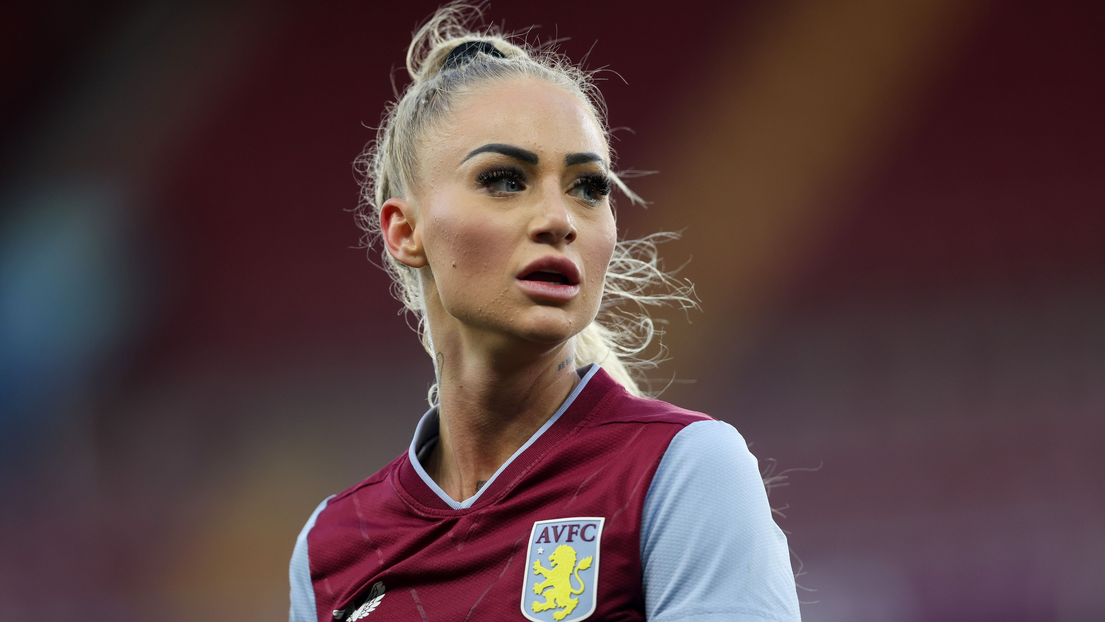 Az Aston Villa játékosa, Alisha Lehmann (Fotó: Getty Images)