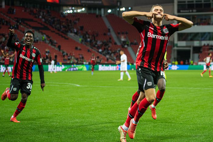 2021 szeptemberében Florian Wirtz szerezte a Leverkusen győztes gólját a Fradi ellen