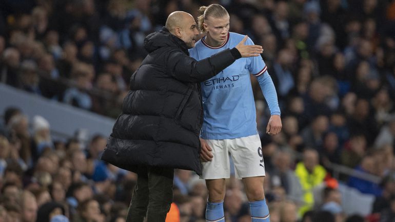 Pep Guardiola szerint Erling Haaland sokra hivatott
