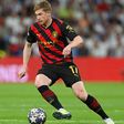 A Manchester City Kevin De Bruyne góljával egyenlített