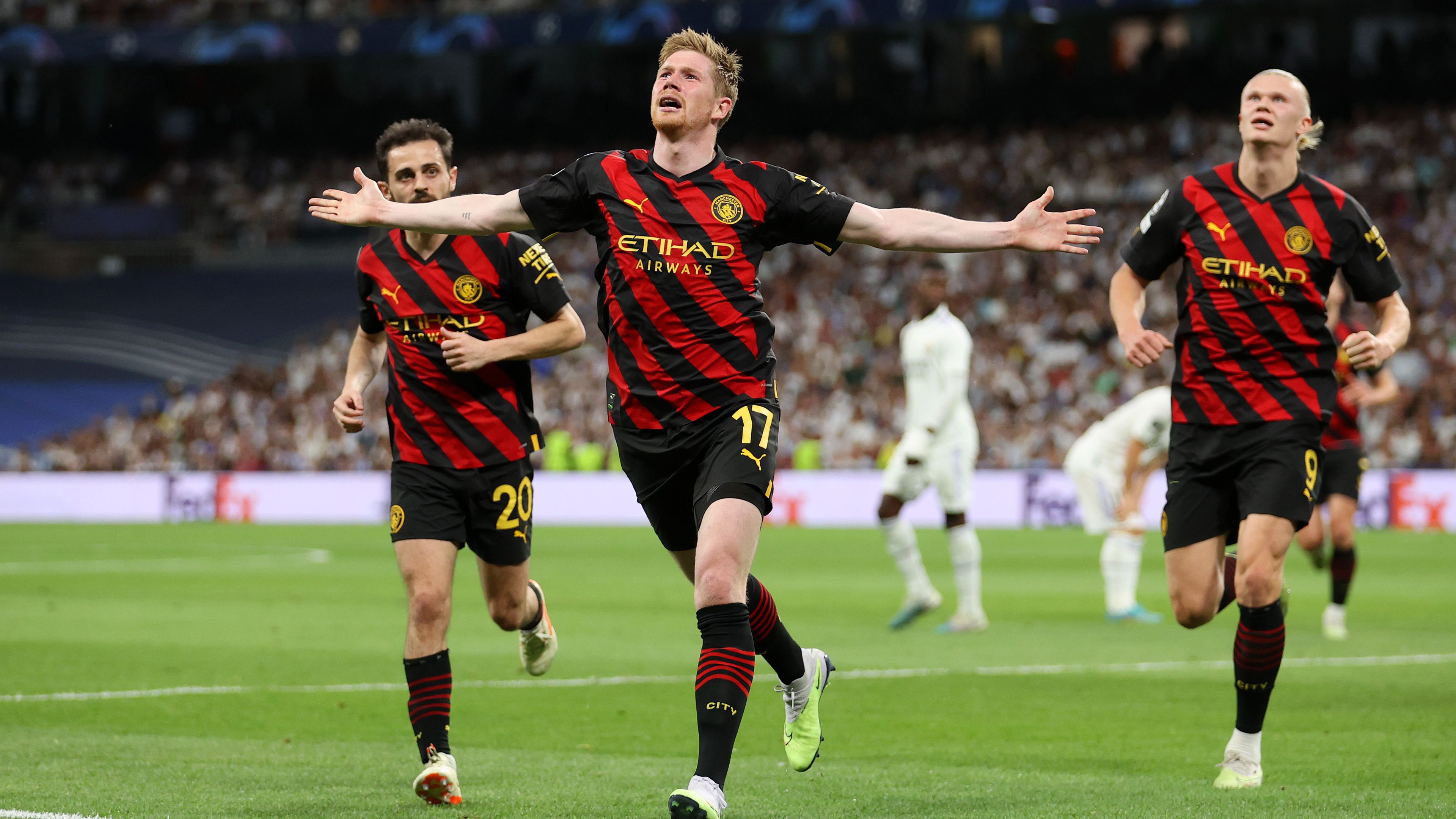 Kevin De Bruyne gólöröme a a Real Madrid–Manchester City BL-elődöntőn.