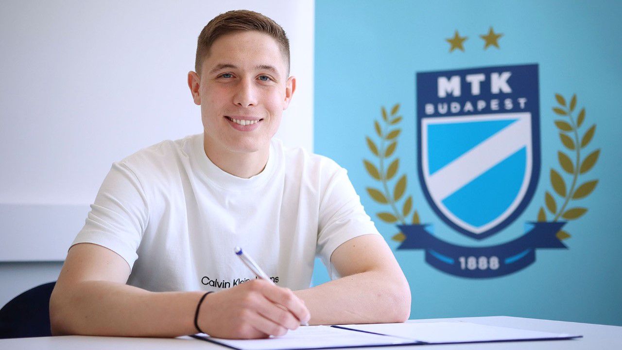 Kosznovszky Márk szerződést hosszabbított az MTK-val (Fotó: mtkbudapest.hu)