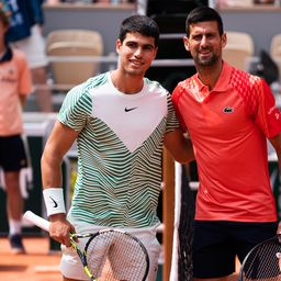 Az év pontját hozta össze Djokovics ellen? Alcaraz nevetésben tört ki – videóval