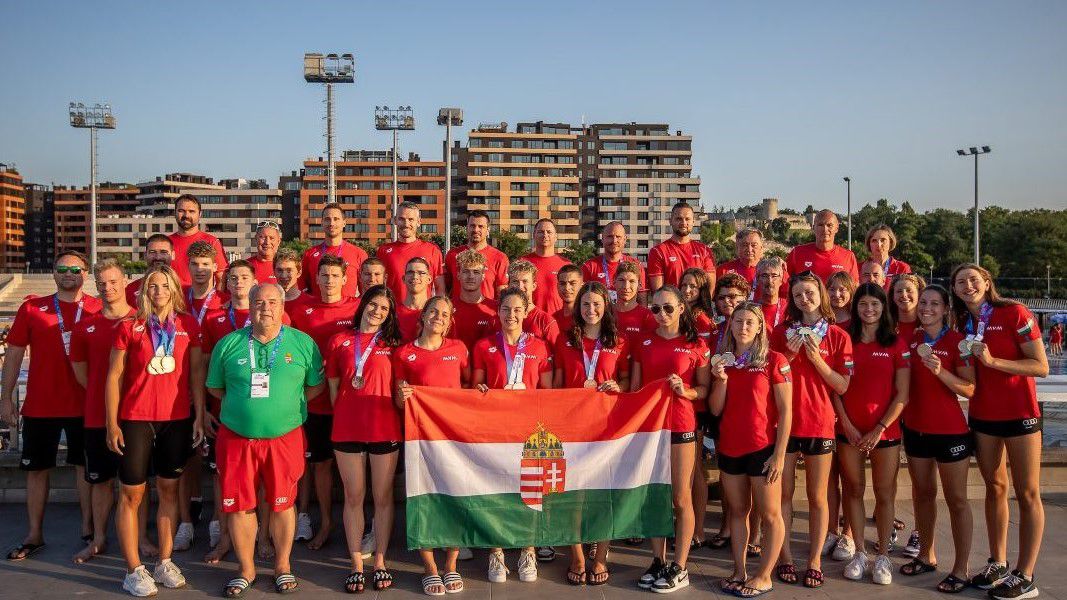 A magyar küldöttség kilenc arany-, két ezüst- és két bronzéremmel zárta a korosztályos kontinensviadalt (Fotó: musz.hu)