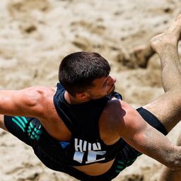 Veretlenül zárta a csoportkört a férfi strandkézilabda-válogatott