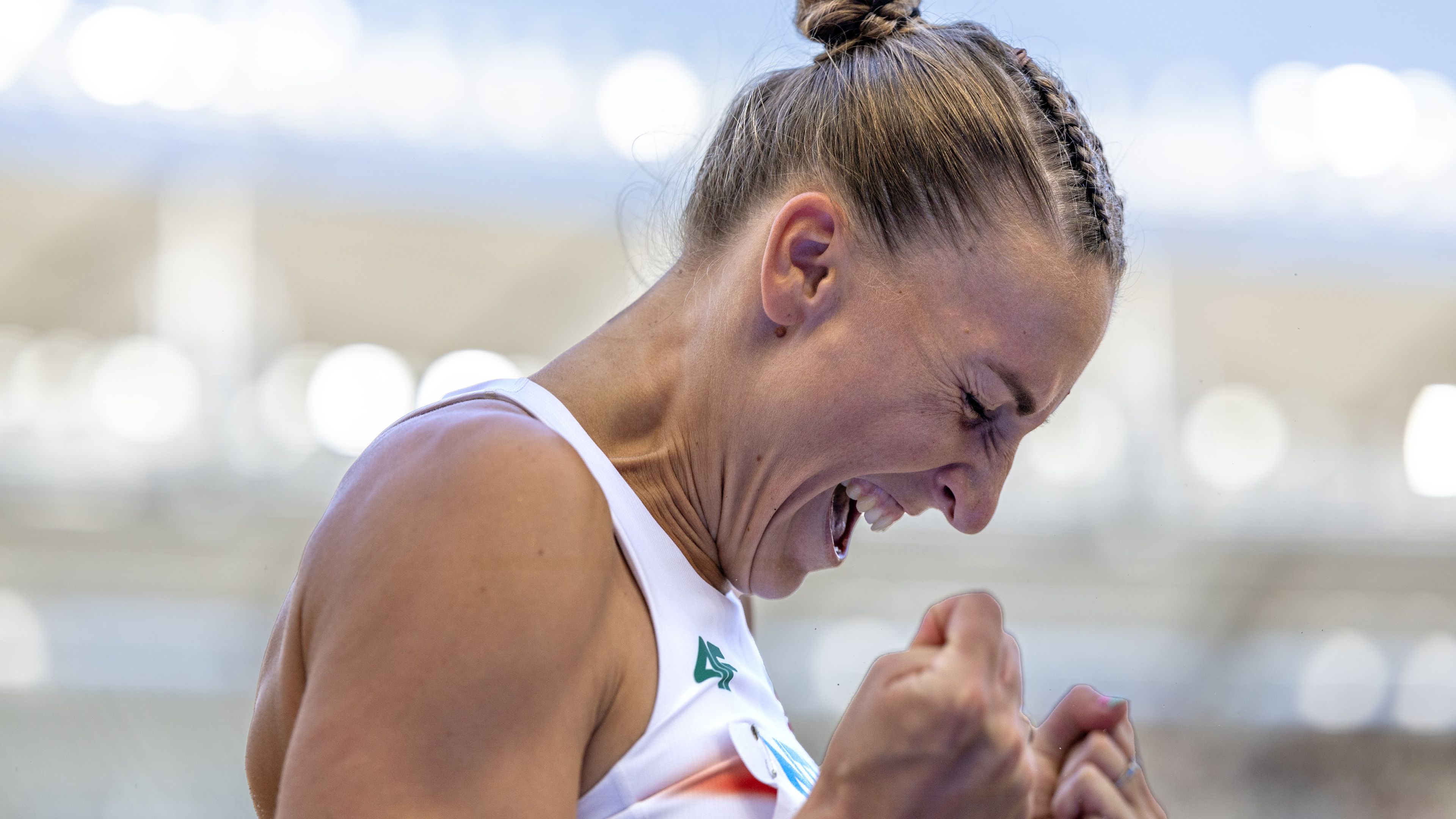 Xénia arcára vannak írva az érzelmek (Fotó: Getty Images)