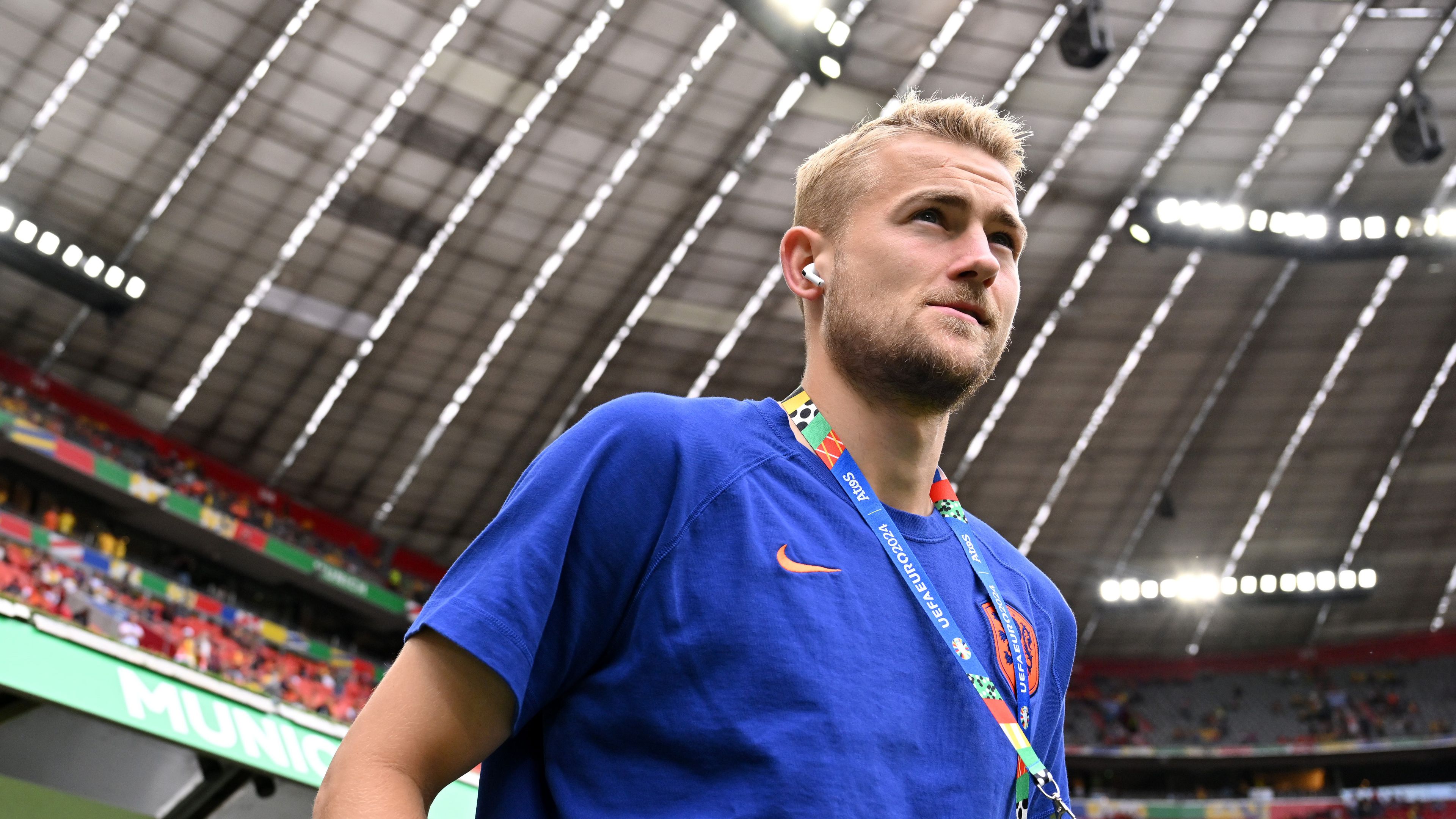 A németországi Európa-bajnokságon az elődöntő jelentette végállomást Matthijs de Ligt és Hollandia számára