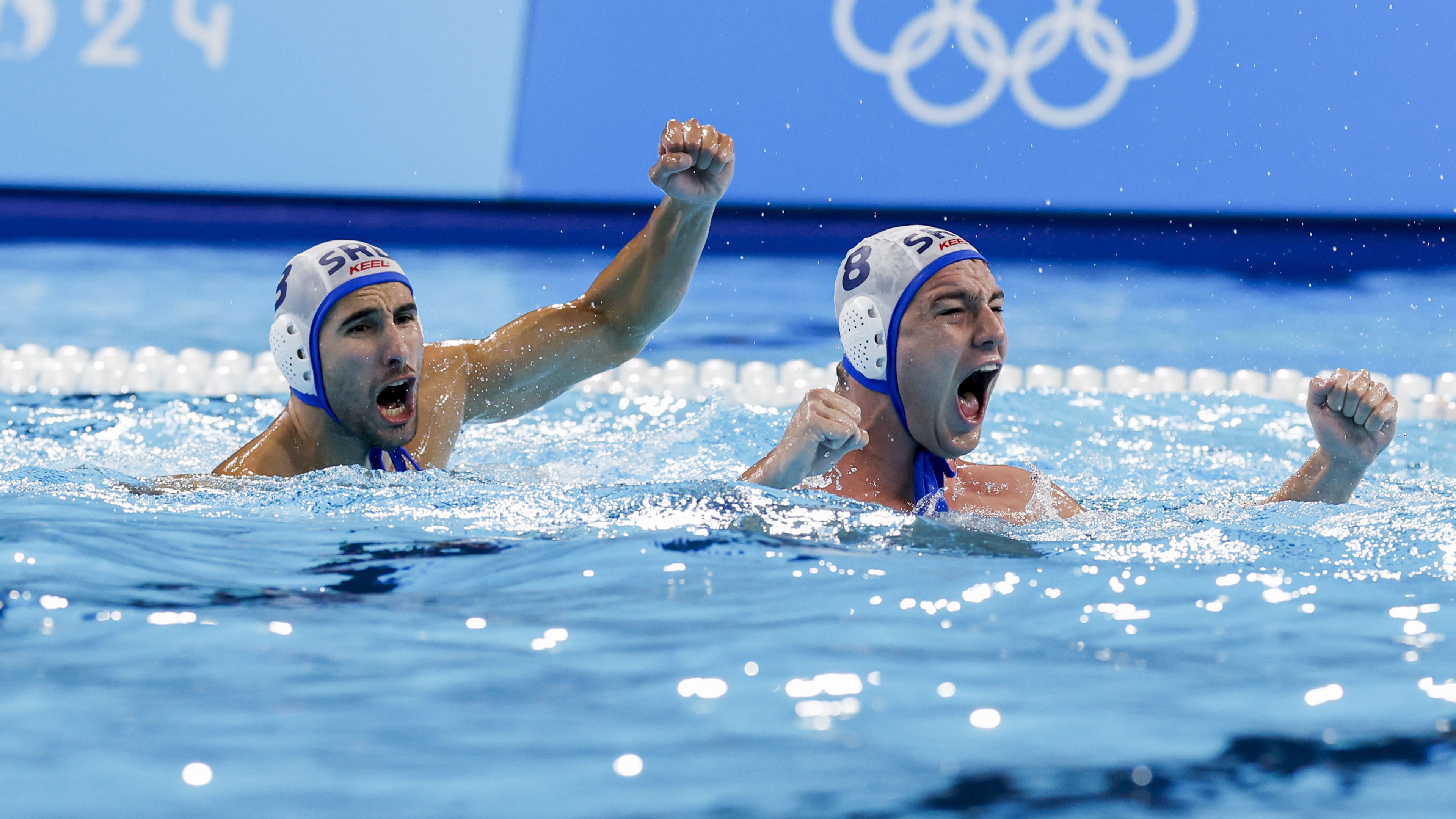 Szerbia magabiztos győzelemmel jutott be az olimpiai döntőbe