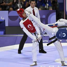 Galéria: a fejbe rúgásokon át az ünneplésig – így lett olimpiai bajnok Márton Viviana