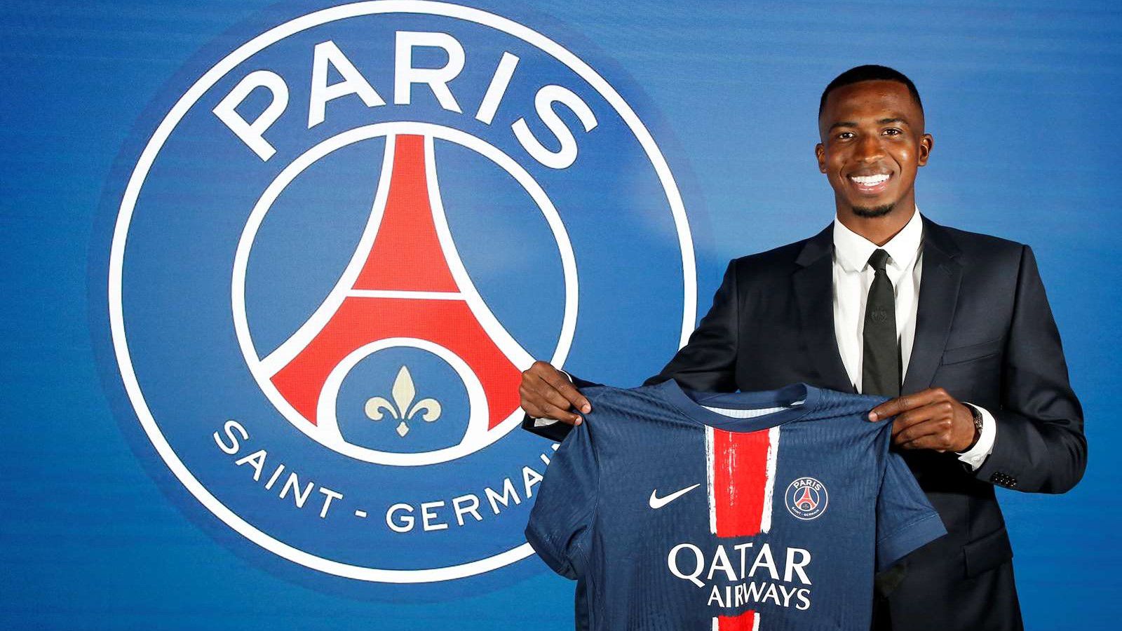 William Pacho a PSG új játékosa (Fotó: psg.fr)