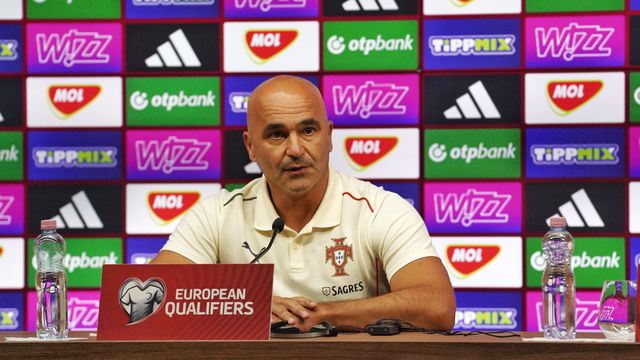 Roberto Martínez sajtótájékoztatója a magyar meccs előtt