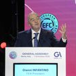 Gianni Infantino: Globálisabb gondolkodásra van szükségünk