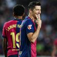 A Barcelona nyolc fordulót követően a második a spanyol bajnokságban