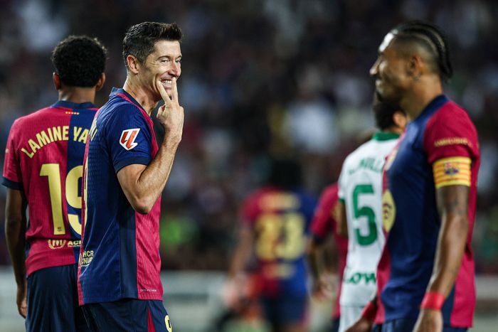 A Barcelona nyolc fordulót követően a második a spanyol bajnokságban