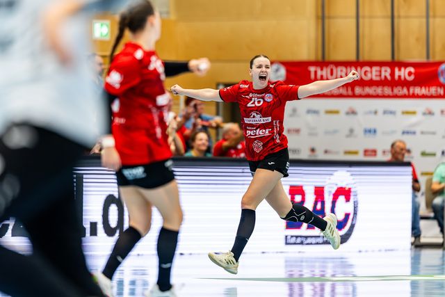 Szabó Anna hat góllal járult hozzá a győzelemhez (Fotó: Thüringer HC)