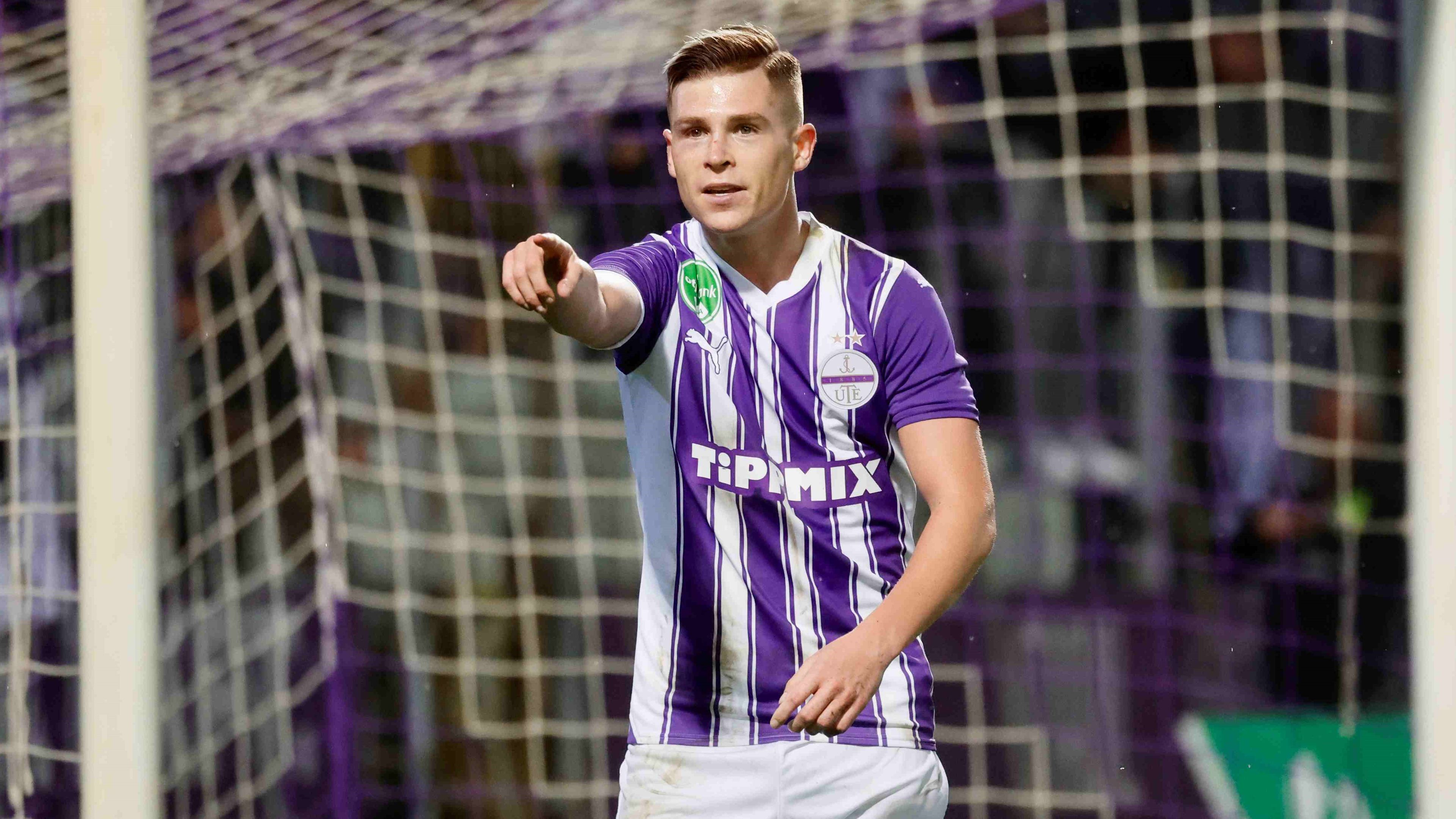 Csoboth Kevin gólpasszal járult hozzá az Újpest pontszerzéséhez (Fotó: ujpestfc.hu)