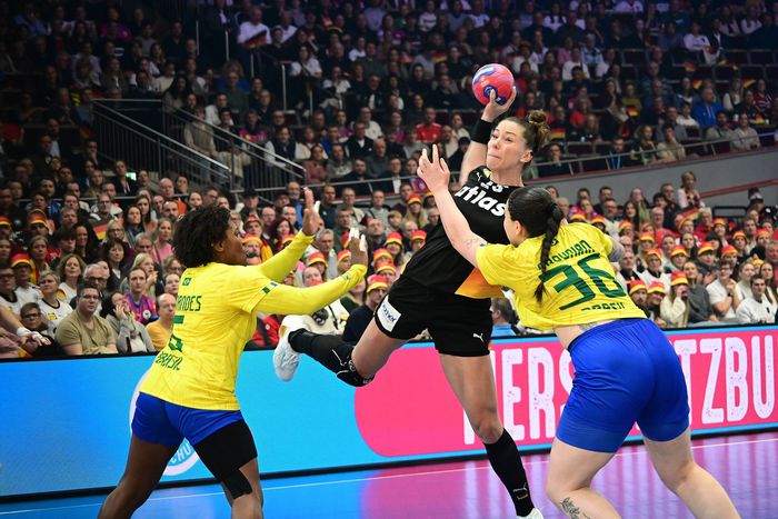 A ferencvárosi Emily Vogel volt a németek egyik legjobbja a brazilok ellen