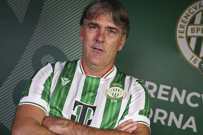 Lipcsei Péter új szerepkörben (Fotó: fradi.hu)