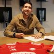 Nikola Radmanovac kedden írta alá szerződését (Fotó: kisvardafc.hu)
