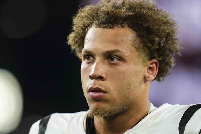 Jermaine Burton nagyon rossz irányba tart (Fotó: Getty Images)