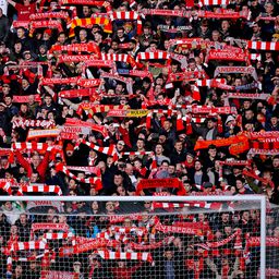 Videó: így ünnepeltek törzshelyükön a Liverpool szurkolói az újabb győzelem után