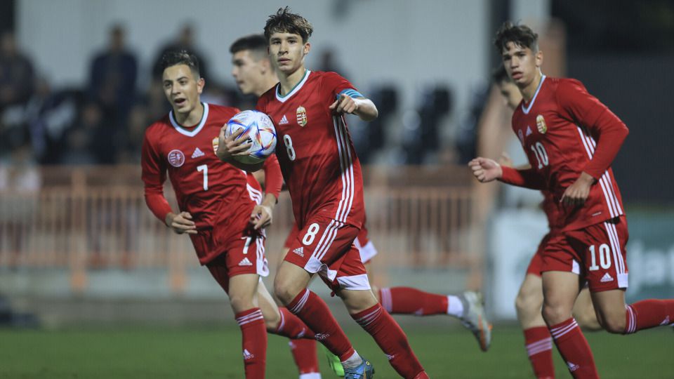 Kern az U17-es válogatott csapatkapitánya (Fotó: MLSZ)