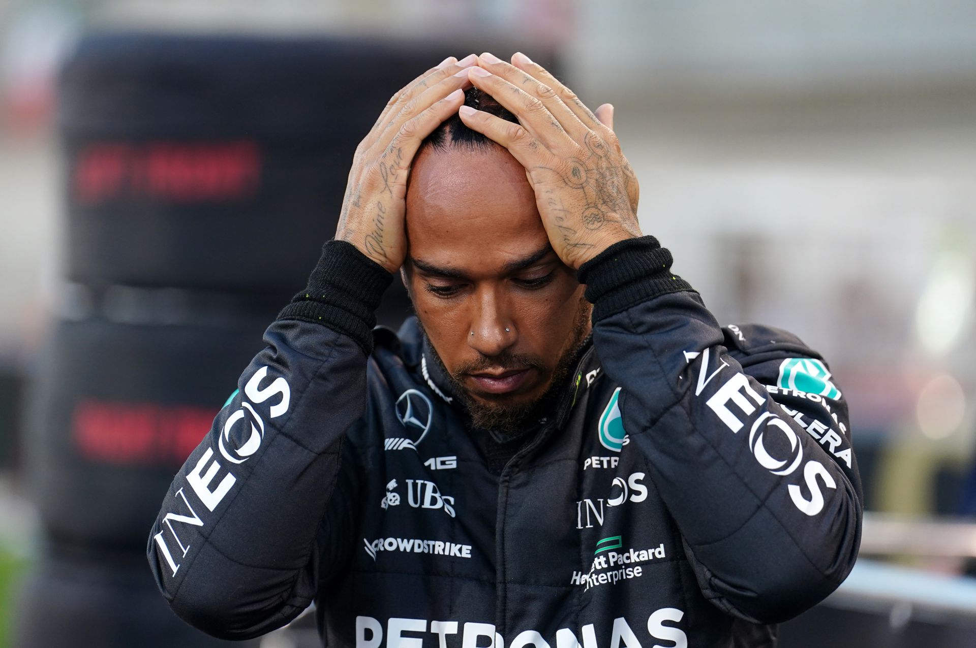 Lewis Hamilton pipa, mert ő már tavaly jelezte az istállónak, hogy min kellene változtatni / Fotó: Gettyimages
