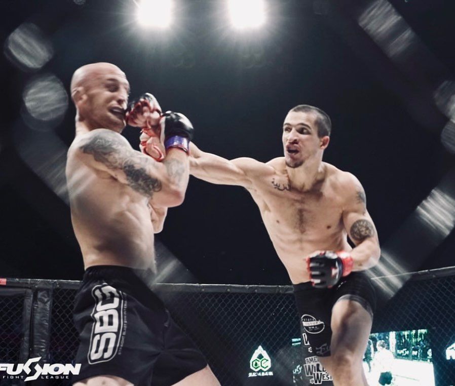 Biaggio Ali Walsh (jobbra) élvezi, hogy MMA-sként többféle harcmodort bevethet /Fotó: Instagram