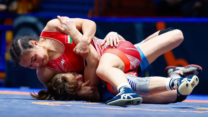 Orsós Sztálvira szombaton a vigaszágon folytathatja a szereplését (Fotó: United World Wrestling)