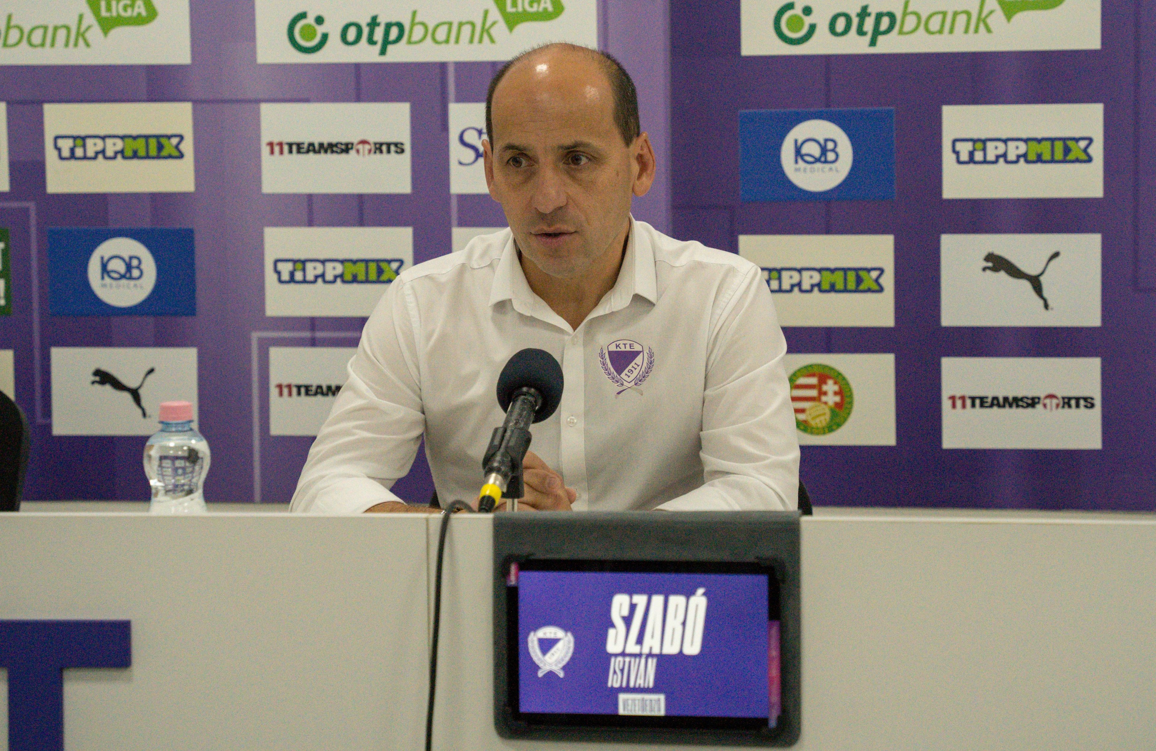 Szabó István elégedett lehet, csapata harmadik mérkőzése nem kapott gólt a bajnokságban. (Fotó: Cselleng Ádám)