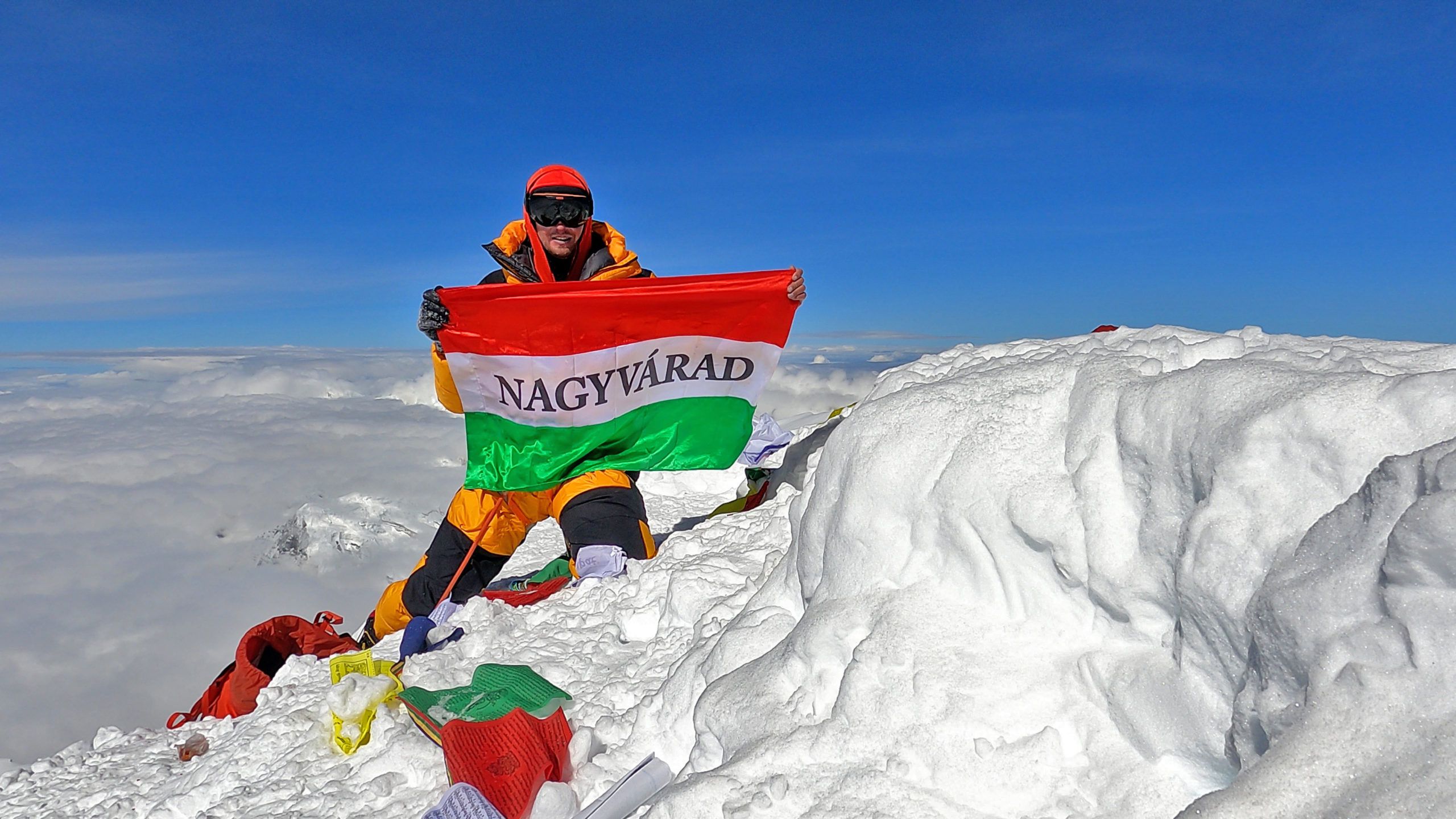 Varga Csaba legutóbb 2021-ben ért fel nyolcezres csúcsra, a Dhaulagiri-expedíciót sikerrel teljesítette. (Fotó: Hazajáró)