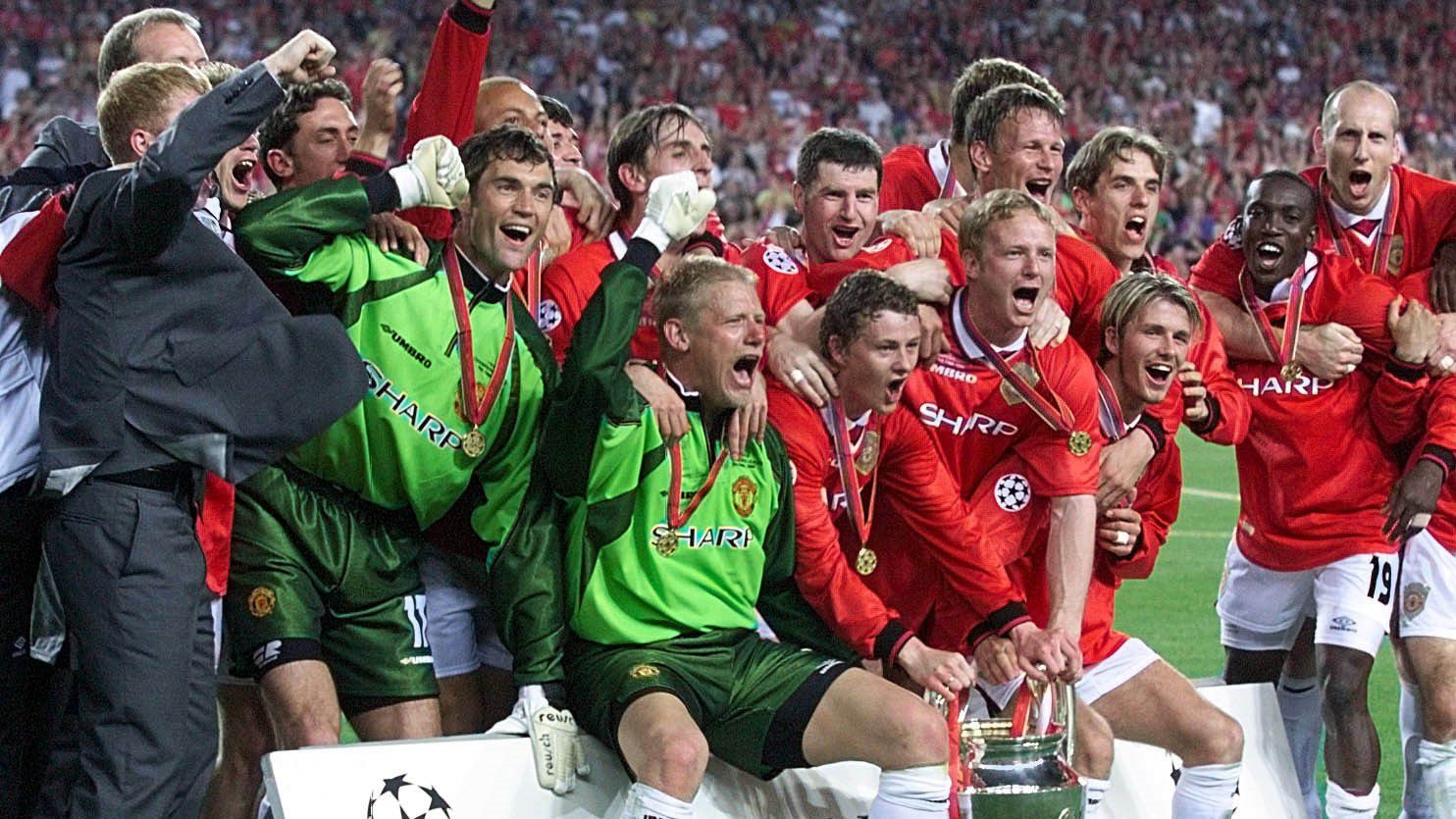 A Manchester United az 1998/1999-es idényben a bajnokságban, az FA Kupában és a Bajnokok Ligájában is aranyérmet szerzett – a Manchester City ebben az idényben megismételheti ezt a bravúrt.