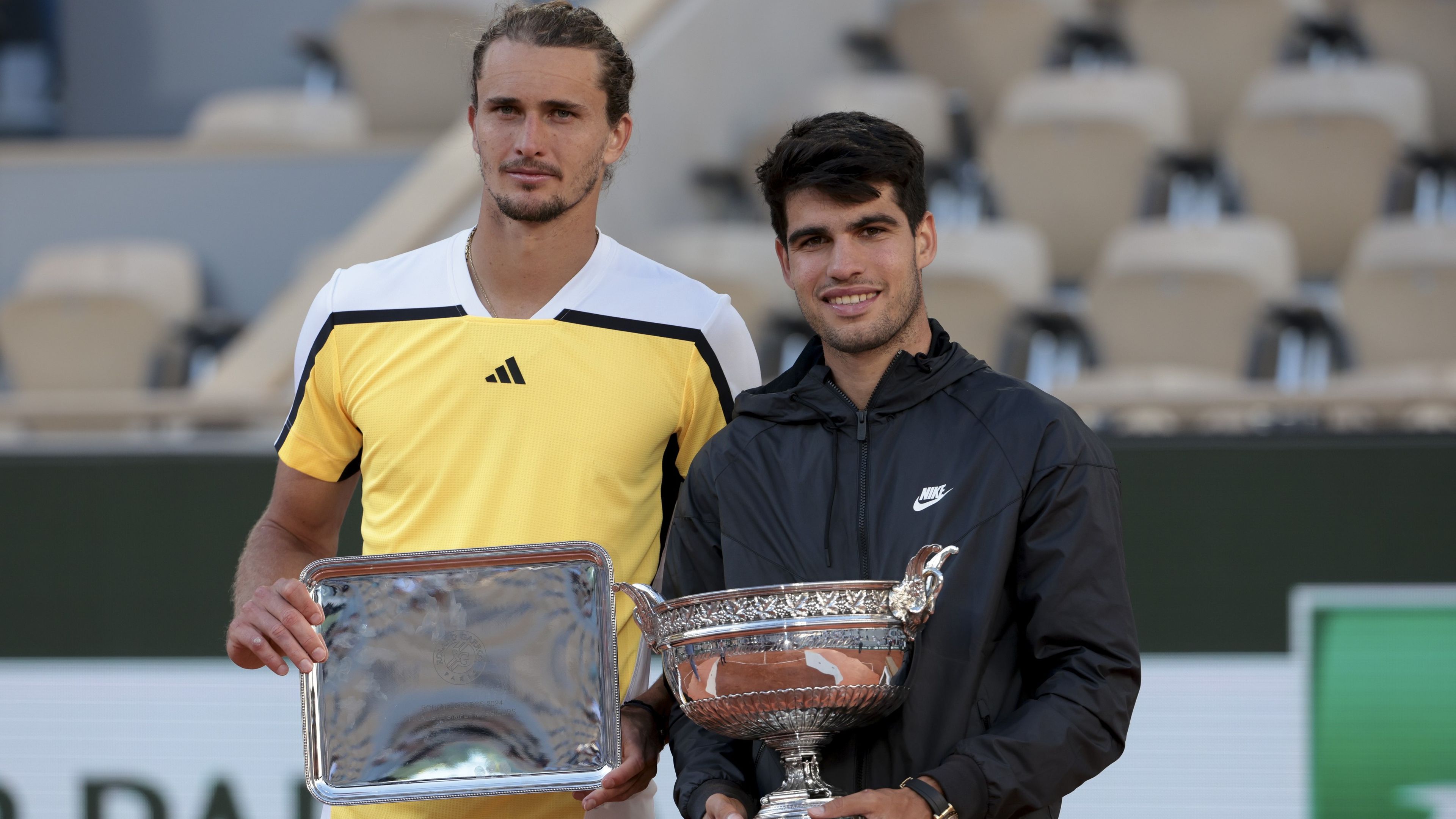 Méltó befejezése volt a kéthetes Roland Garrosnak a döntő, amelyet több mint négyórás mérkőzés után Carlos Alcaraz nyert meg. (Fotó: Getty Images)