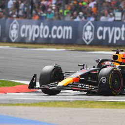 Max Verstappen nyert Silverstone-ban