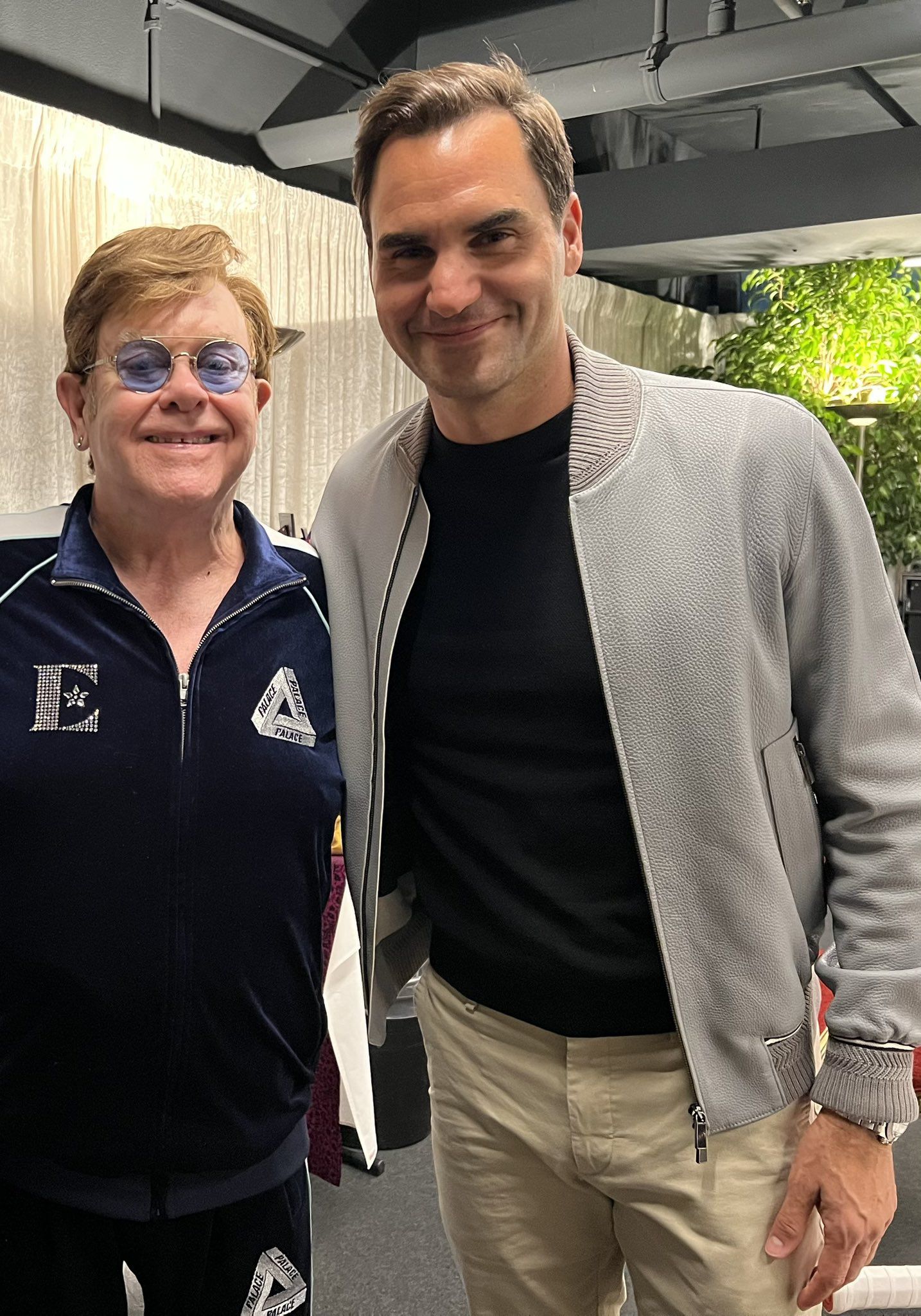 Elton John búcsúturnéjáról sem maradt le a teniszcsillag /Fotó: Roger Federer/Instagram