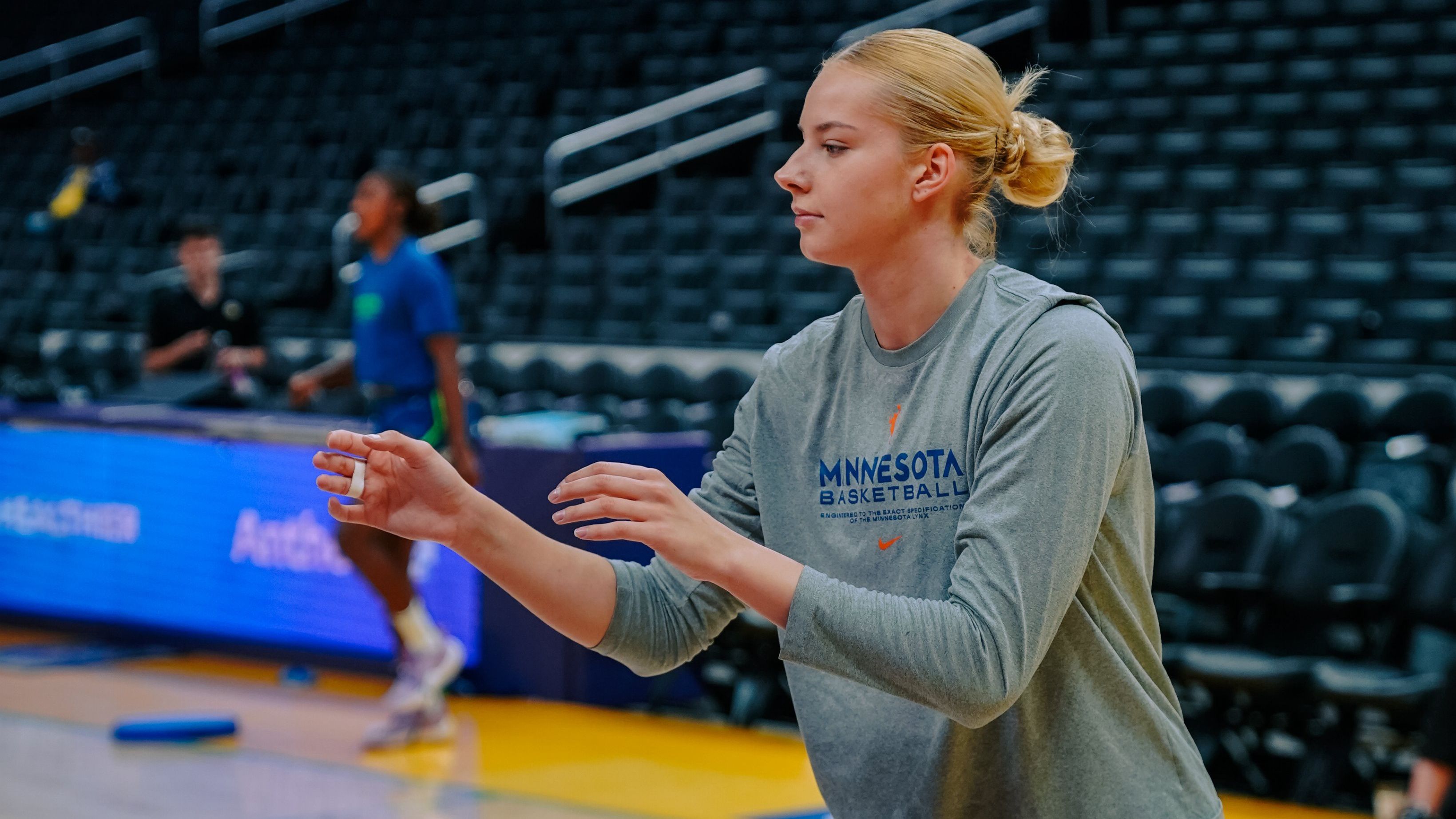 Juhász Dorka pazar játékkal járult hozzá a győzelemhez (Fotó: Minnesota Lynx/Twitter)