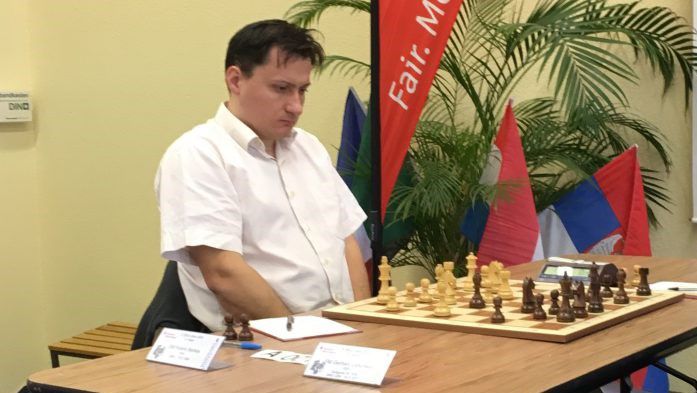 Berkes Ferenc készülhet a nyolcaddöntőre, s bár még nem tudni, ki lesz az ellenfele, az biztos, hogy megint nála magasabban jegyzett játékos (Fotó: chess.hu)