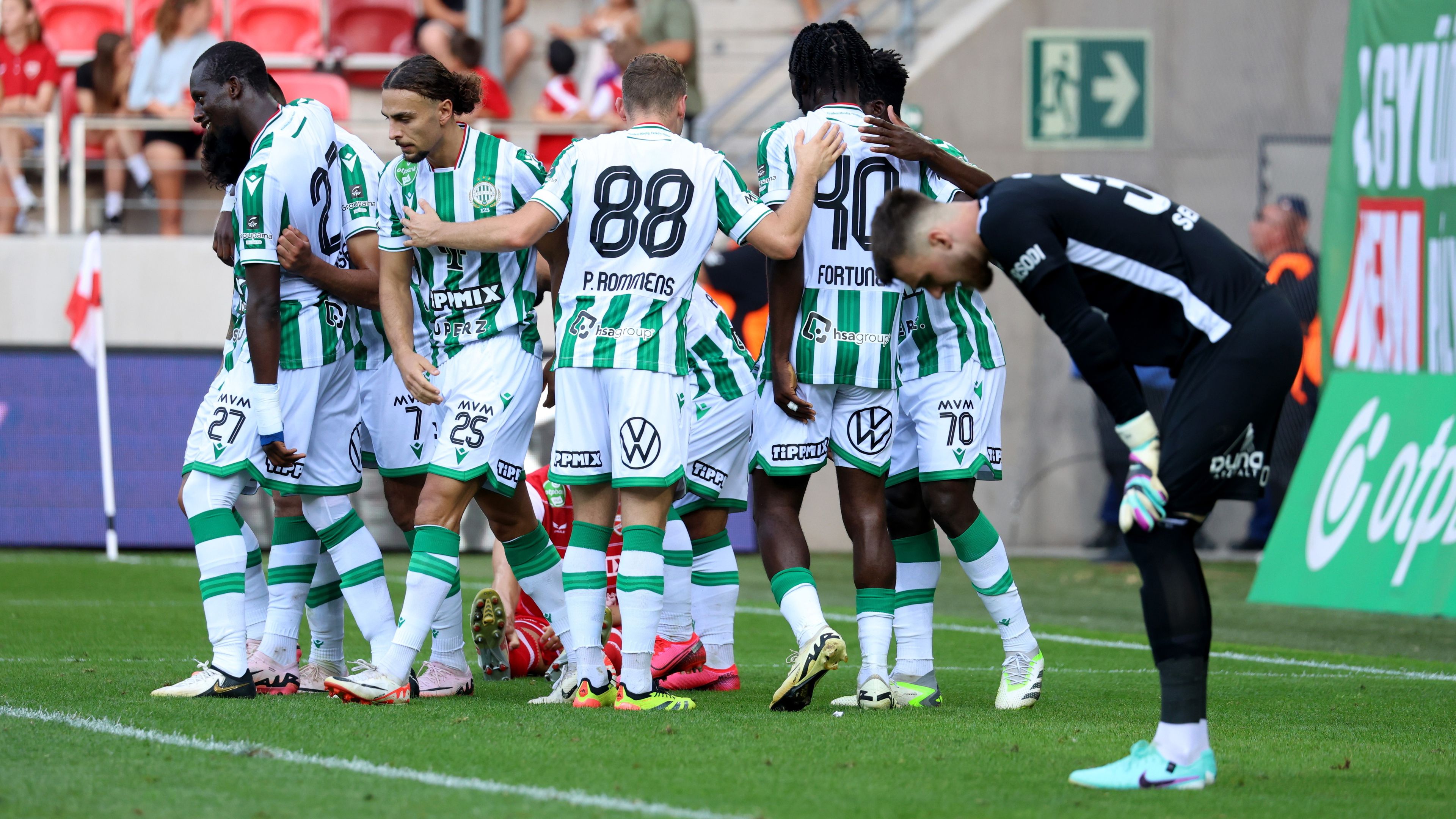 Mohamed Ben Romdan duplájával a Ferencváros nyert Diósgyőrben