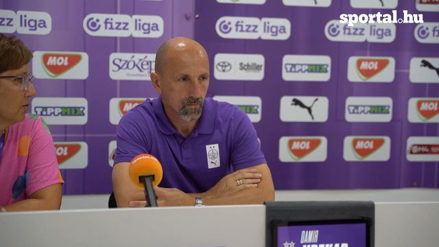 Damir Krznar értékelése az Újpest-Paks mérkőzés után