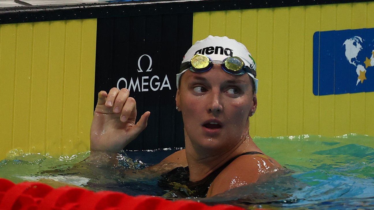 Újra edzésben a háromszoros olimpiai bajnok magyar úszónő (Fotó: Pozsonyi Zita)