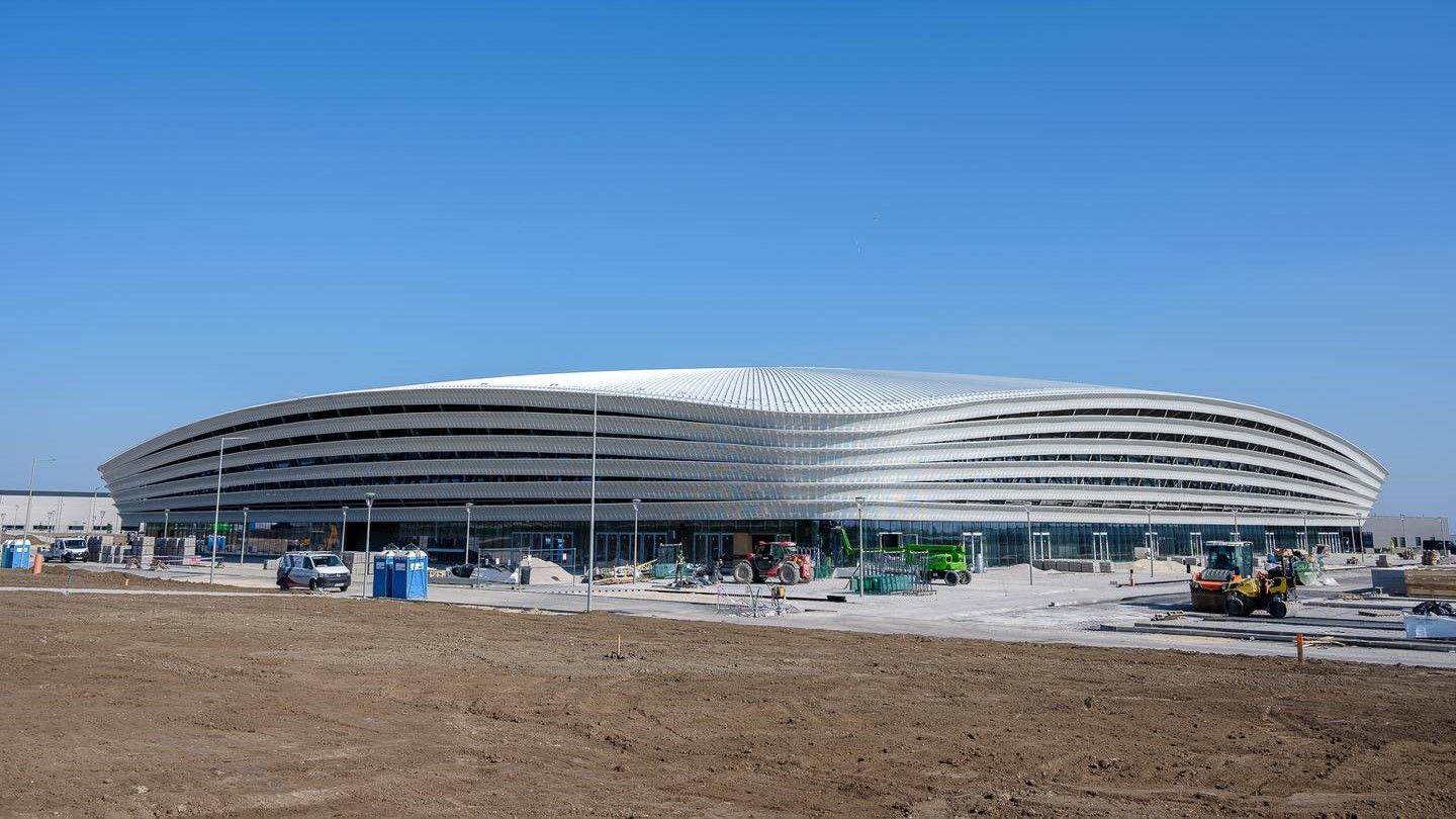 Így halad az Alba Aréna építése